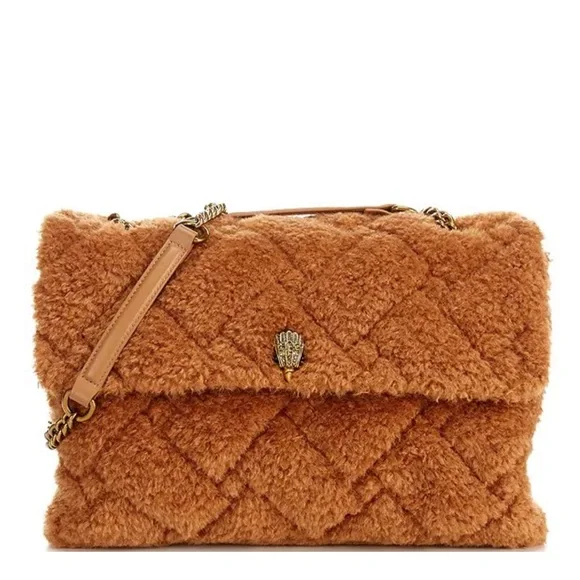 kurt geiger brown brixton lock grab bag